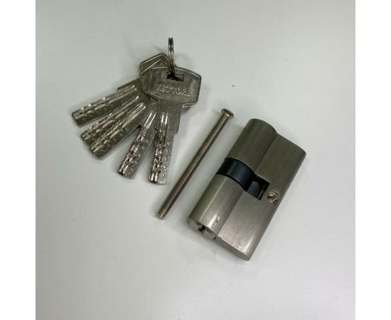 Цилиндровый механизм VETTORE ZN M100 Z NI 35x65, 5 ключей, никель 20512 – изображение 2