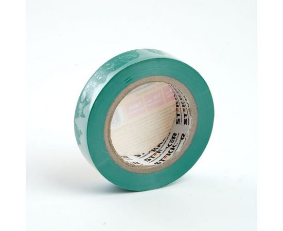 Изоляционная лента STEKKER intp01315-10 0,13x15 мм, 10 м, зеленая 39900 – изображение 2