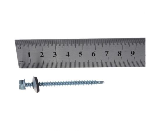 Кровельный саморез Госкреп ZP, 4.8х64 мм, 3 шт. 2-0011100 – изображение 3