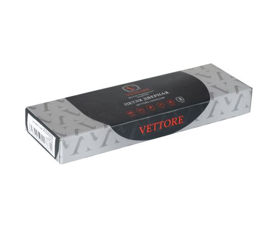 Съёмная петля VETTORE 100х75х2.5mm-1BB GR-L левая, графит 20481 – изображение 3