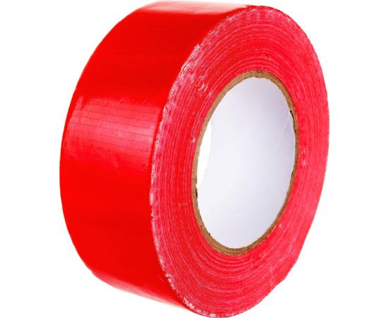 Армированная влагостойкая клейкая лента на тканевой основе УправДом красная, 50 мм х 50 м 4100002060 – изображение 3