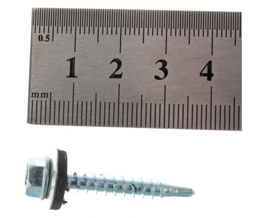 Кровельный саморез VIPкрепеж цинк 104 шт 41003 VIP – изображение 4