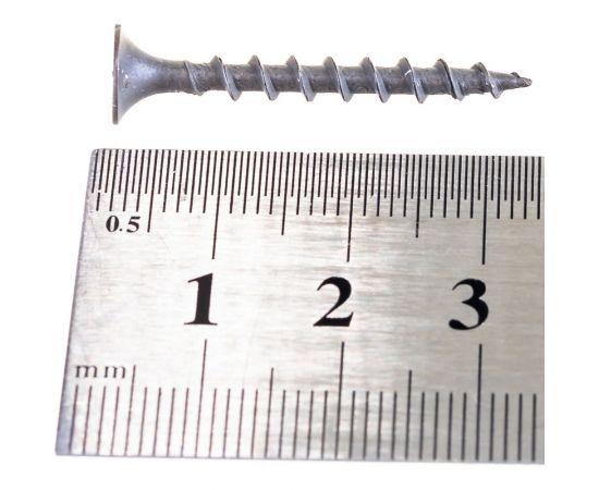 Саморез по дереву VIPКрепеж черный 3,5х32 к 545 шт 40108 VIPL – изображение 5