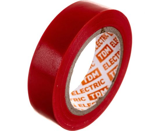 Изолента ПВХ TDM 0,13x15 мм красная 10 м SQ0526-0023 – изображение 5