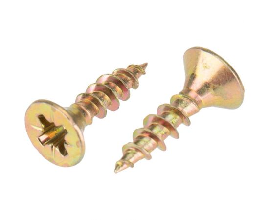 Универсальный саморез KRANZ 4x16, желтый цинк, 200 шт. KR-01-3311-024 