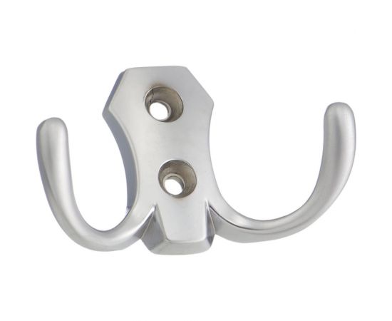 Мебельный крючок KERRON Д82 Ш45 В26, матовый хром KR 0020 SC 