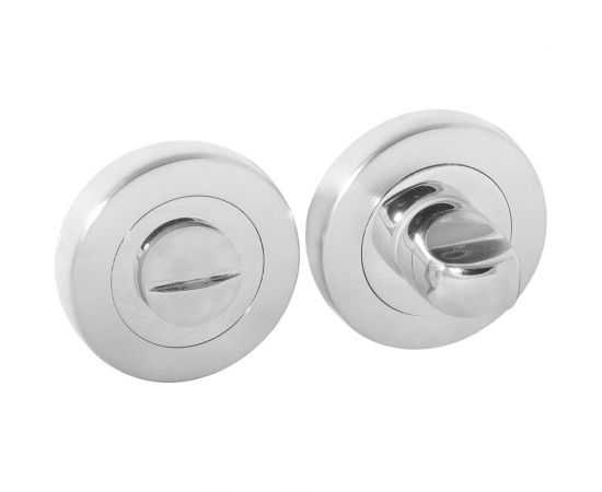 Поворотная кнопка DOORLOCK DL M08/Y SCB/OC матированный/полированный хром A=35-42 мм, шток 5/8 мм 73523 