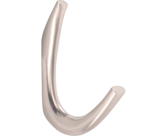 Мебельный крючок KERRON Д80 Ш18 В60, матовый никель KR 0080 SN 