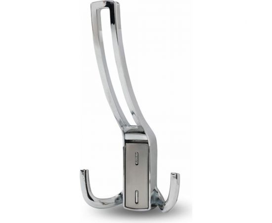 Мебельный крючок JET 397 трехрожковый, замак, хром/браш. никель RZ397Z.003CP.NN99 