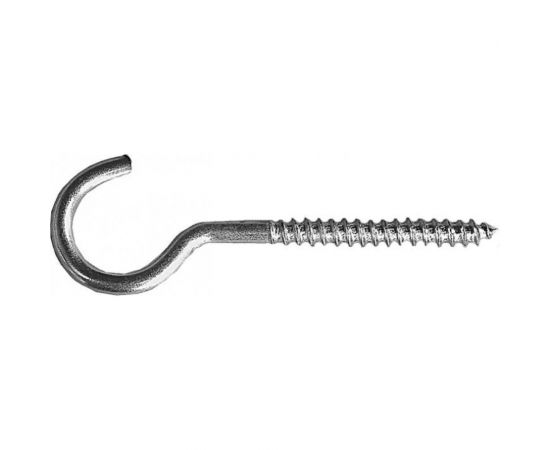 Металлический круглый крючок KITKREP 8x80, 350 шт. HSCRE08080G 