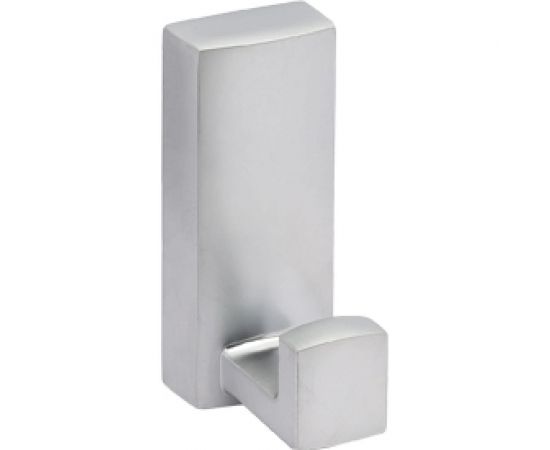 Крючок MF R19, 1-рожковый, хром матовый 10942v 