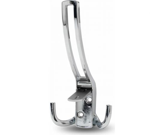 Мебельный крючок JET 397 трехрожковый, замак, хром/браш. никель RZ397Z.003CP.NN99 – изображение 2