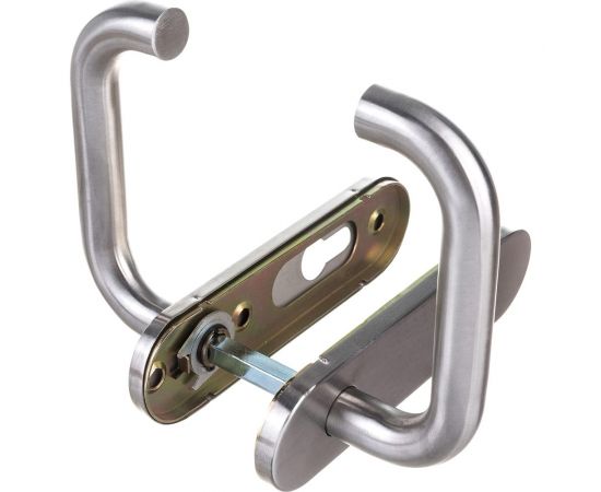 Комплект ручек с пружиной для противопожарных замков WindoorPro арт.1919 нерж. сталь 6276 – изображение 2