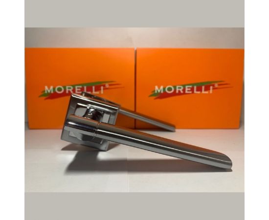 Дверная ручка MORELLI ""Agbar"", цвет-мат.хром/хром MH-21 SC/CP-S 9010797 – изображение 2