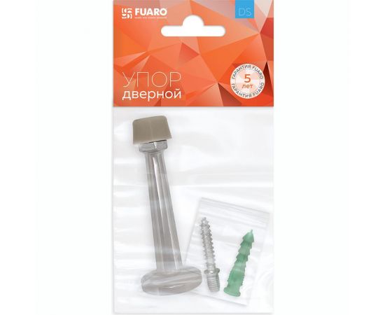 Настенный дверной упор Fuaro DS-15 CP хром 43245 – изображение 2