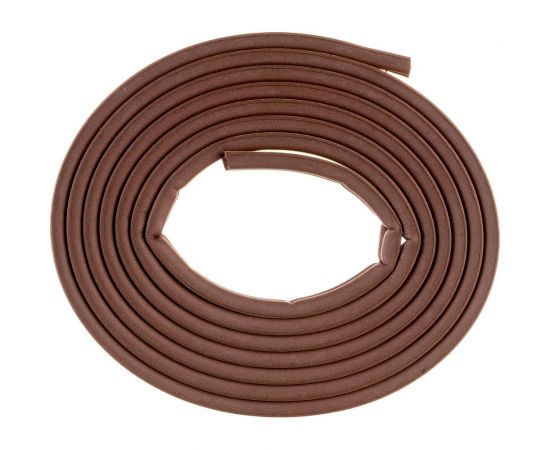 Самоклеящийся уплотнитель Sila D-профиль, 6 м, коричневый В6 SILADВ6 – изображение 2