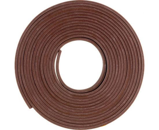 Самоклеящийся уплотнитель Sila Е-профиль, 12 м, коричневый В12 SILAEВ12 – изображение 2