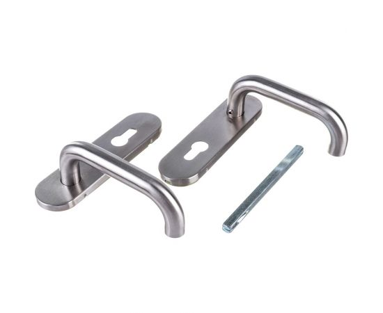 Комплект ручек с пружиной для противопожарных замков WindoorPro арт.1919 нерж. сталь 6276 – изображение 3