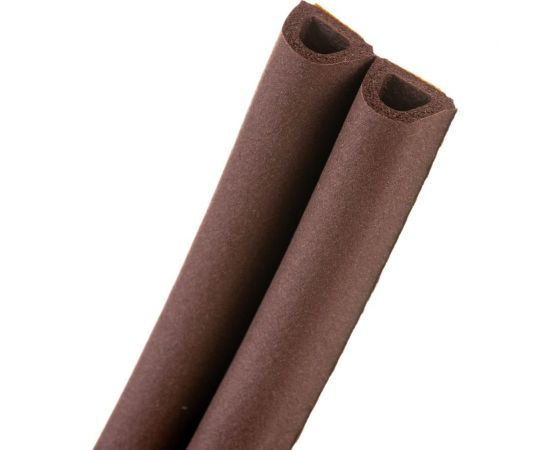 Самоклеящийся уплотнитель Sila D-профиль, 6 м, коричневый В6 SILADВ6 – изображение 3