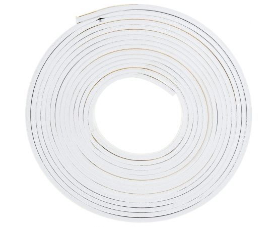 Самоклеящийся уплотнитель Sila Е-профиль, 12 м, белый W12 SILAEW12 – изображение 3
