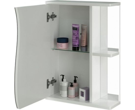 Навесной шкаф Mixline Классик-50 левый, без подсветки, ПВХ 525509 – изображение 3