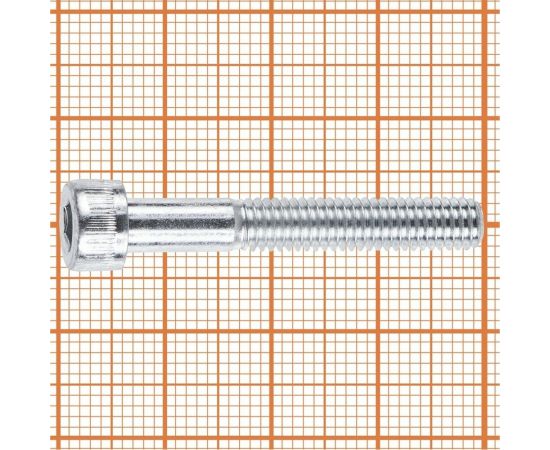 Винт с цилиндрической головкой и внутренним шестигранником FastenPro 10.9 DIN 912 M6x40 8 шт., FP-подвес 14-0020587 – изображение 4