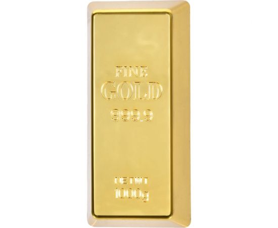 Стопор для дверей VORTEX Золотой слиток 16,5х8х4,5 см пластик 26018 – изображение 4