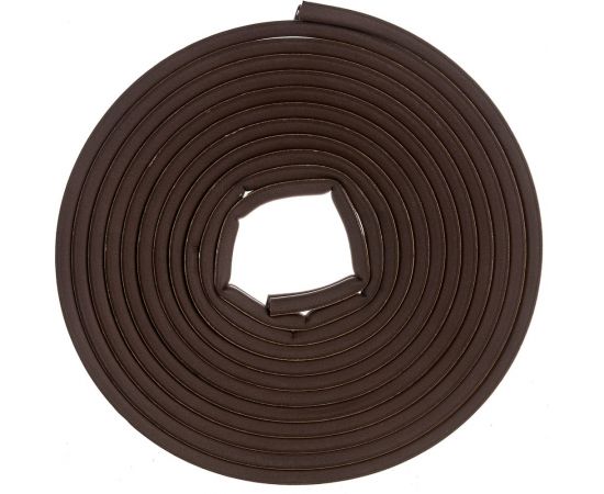 Самоклеящийся уплотнитель Sila D-профиль, 10 м, коричневый В10 SILADВ10 – изображение 4