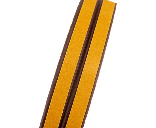 Самоклеящийся уплотнитель Sila Е-профиль, 12 м, коричневый В12 SILAEВ12 – изображение 4