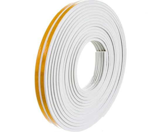 Самоклеящийся уплотнитель Sila Е-профиль, 12 м, белый W12 SILAEW12 – изображение 4