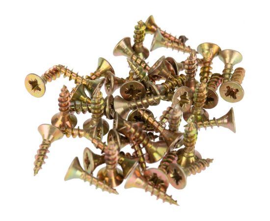 Универсальный саморез KRANZ 4x16, желтый цинк, 200 шт. KR-01-3311-024 – изображение 5