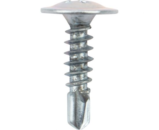 Саморез с прессшайбой KRANZ ПШС сверло, 4.2x16, 200 шт. KR-01-3362-003 