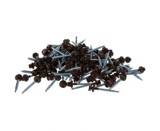 Кровельный саморез Daxmer 4,8х50 RAL 8017 150 шт. 305653 