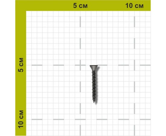 Cаморез для крепления гвл-листов Daxmer 3,9x35 1000 шт., фосфатированный 331295 – изображение 2