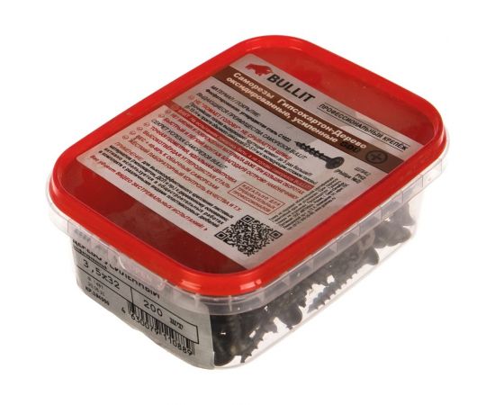 Саморез ШСГД BULLIT усиленные 3,5х32, 200 шт. КР.194000 – изображение 2