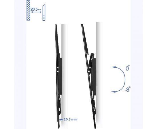 Наклонный кронштейн Godigital dr mounts черный 32"-55" KL 4040T – изображение 2