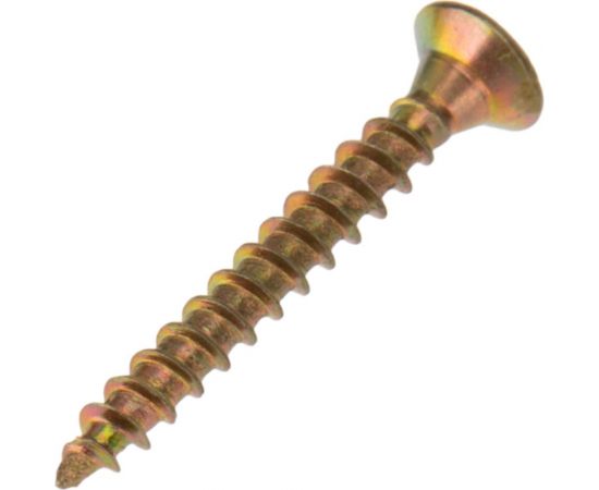 Универсальный саморез KRANZ 3x25, желтый цинк, 200 шт. KR-01-3311-012 – изображение 3