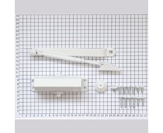 Доводчик DOORLOCK DL SMART size 3 белый 75531 – изображение 3