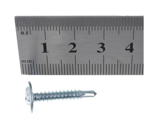 Усиленный саморез BULLIT ШСММ 4.2х25, сверло, 1000 шт, пластиковый контейнер 1500 мл 14-0018910 – изображение 3