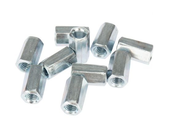 Удлиненная гайка для шпильки KRANZ М6, 1,0x10x18, 20 шт. KR-01-3541-002 – изображение 5