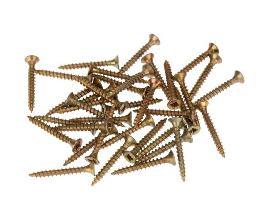 Универсальный саморез KRANZ 3x25, желтый цинк, 200 шт. KR-01-3311-012 – изображение 5