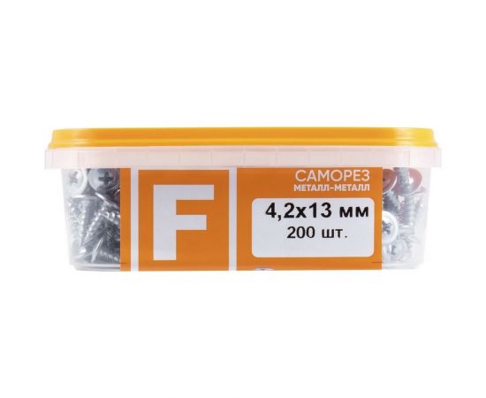 Усиленный саморез FastenPro ШСММ 4,2x13 200 шт., FP-пл.конт 280 мл 14-0020620 – изображение 5