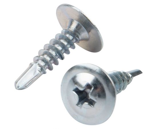 Саморез с прессшайбой KRANZ ПШС сверло, 4.2x16, 200 шт. KR-01-3362-003 – изображение 5