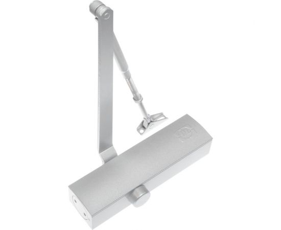 Доводчик DOORLOCK DL210 BC size 2-5 серебристый, с регулир. функциями тормоза открывания, усилия закрывания 75517 