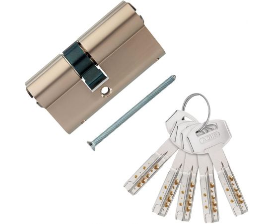 Европрофильный цилиндр ABUS D12R410 ключ/ключ 30-35 (65 мм) NI 5 key 29216 