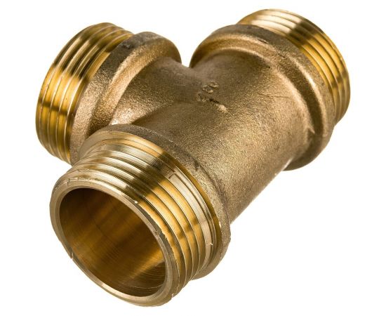 Тройник Гроссис (латунь) НР 1" 0730336 