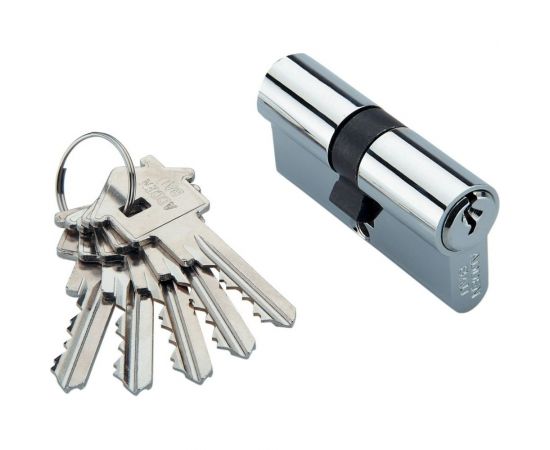 Цилиндр ADDEN BAU CYL 5-60 KEY CHROME 940000000597 