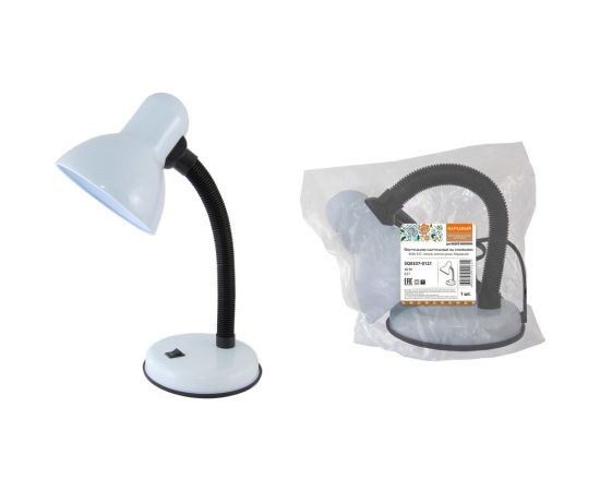 Настольный светильник TDM на основании 40Вт, E27, белый, мягкая упаковка, Народный SQ0337-0121 