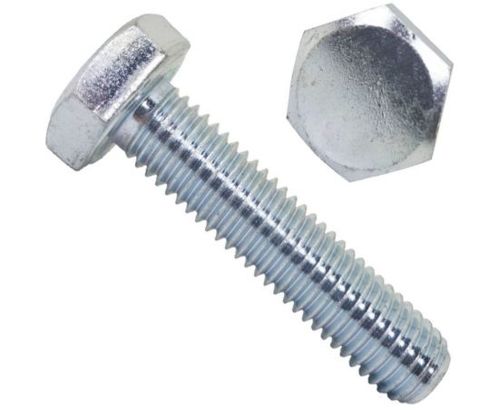 Болт BEFAST DIN 933, ГОСТ 7798-70, 7805-70, покр. цинк, М6x16, 1 кг 933060161S 