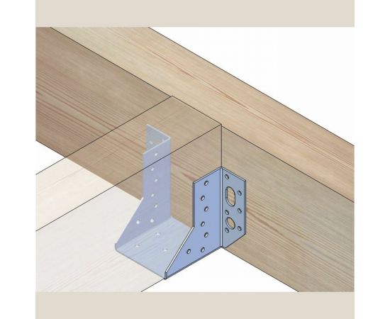 Опора для бруса Amig покрытие цинк 353-90 – изображение 2